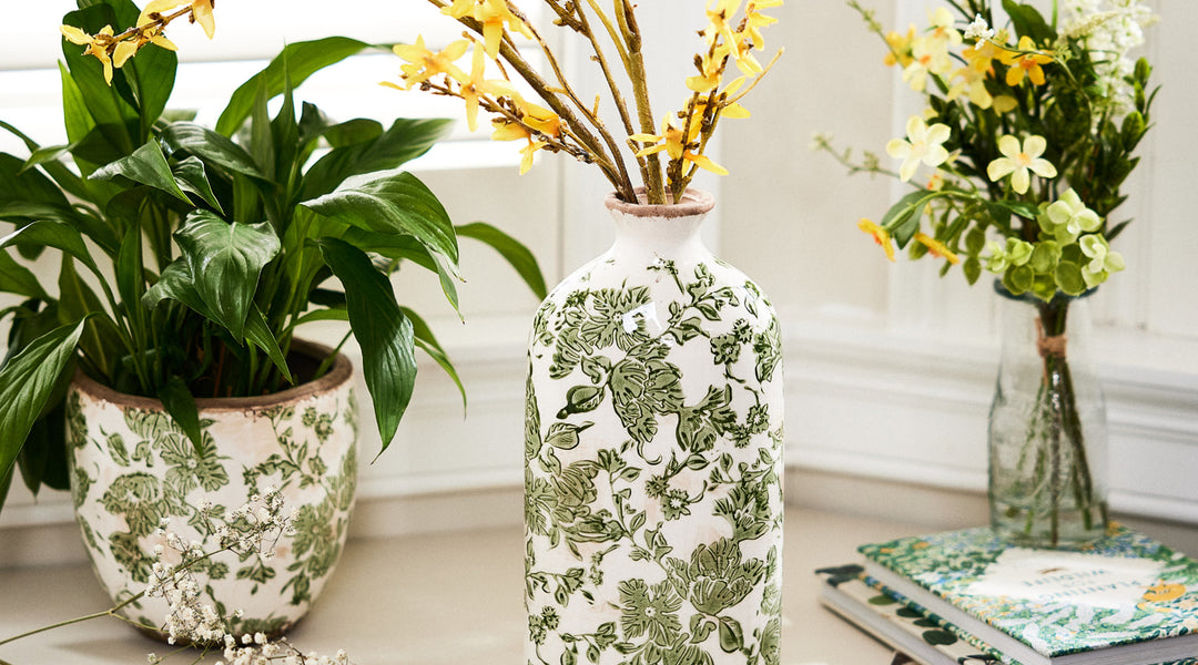 Changing of the Floral Season: Spring Vases