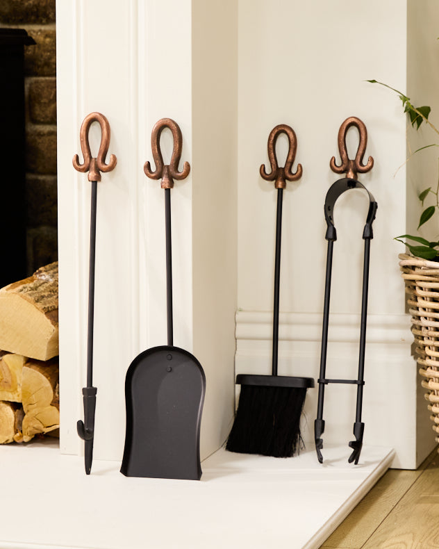 Freestanding Copper Companion Set