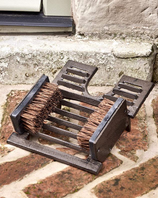 Boot Brush & Shoe Scraper