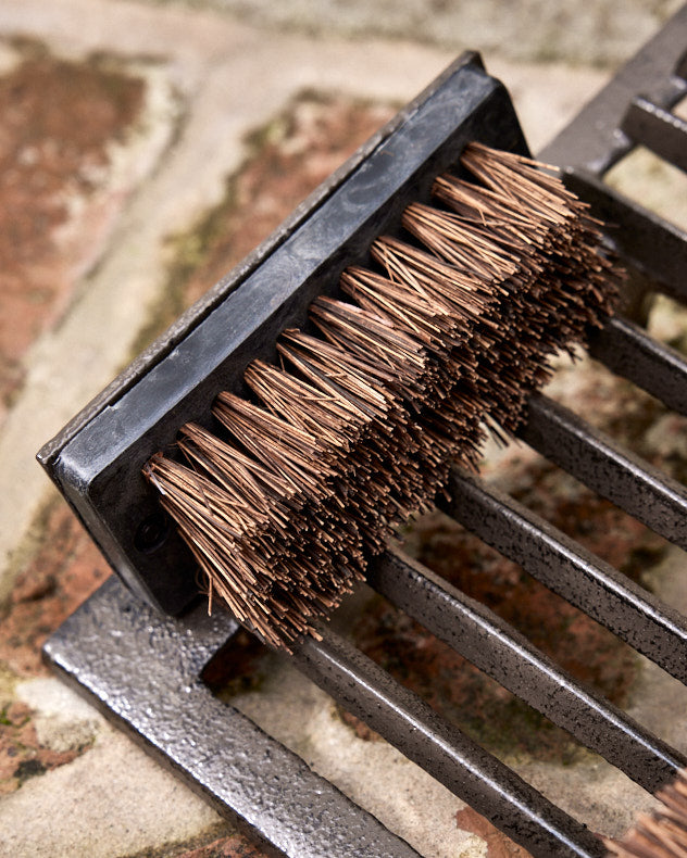 Cast Iron Combination Boot Brush & Shoe Scraper