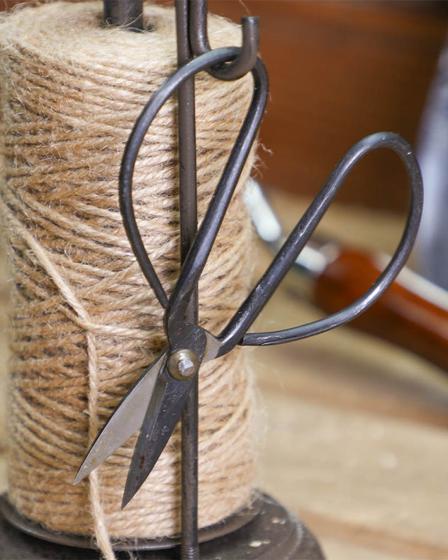 Cast Iron Bird String Dispenser