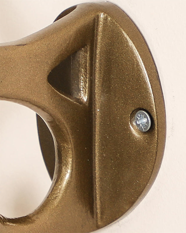 Antique Gold Wall Mounted Valet Hook