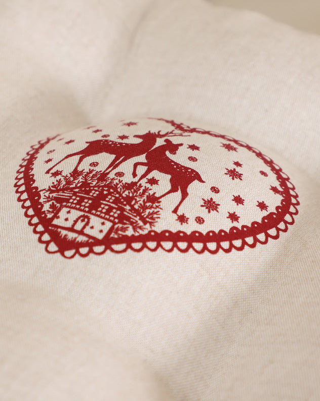 Set of Country Stag Garden Seat Pads
