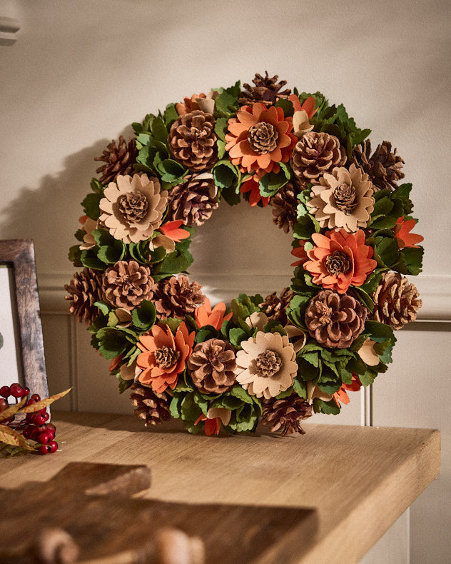 Autumn Eventide Indoor Wreath 32cm