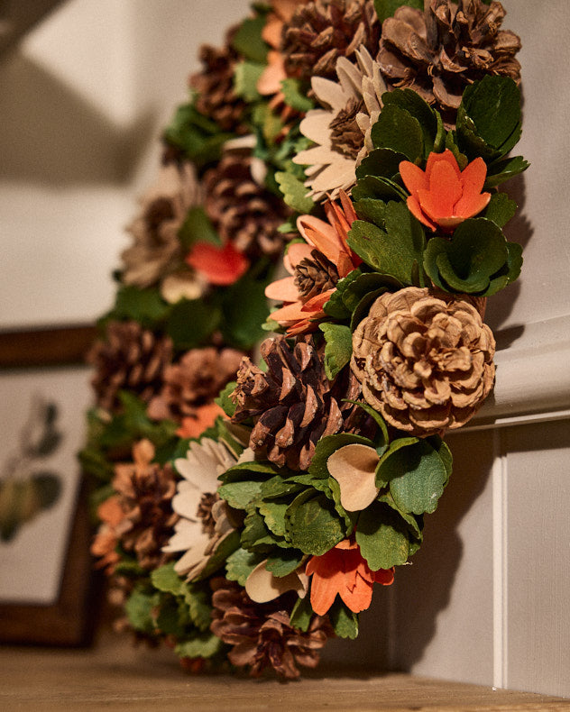 Autumn Eventide Indoor Wreath 32cm