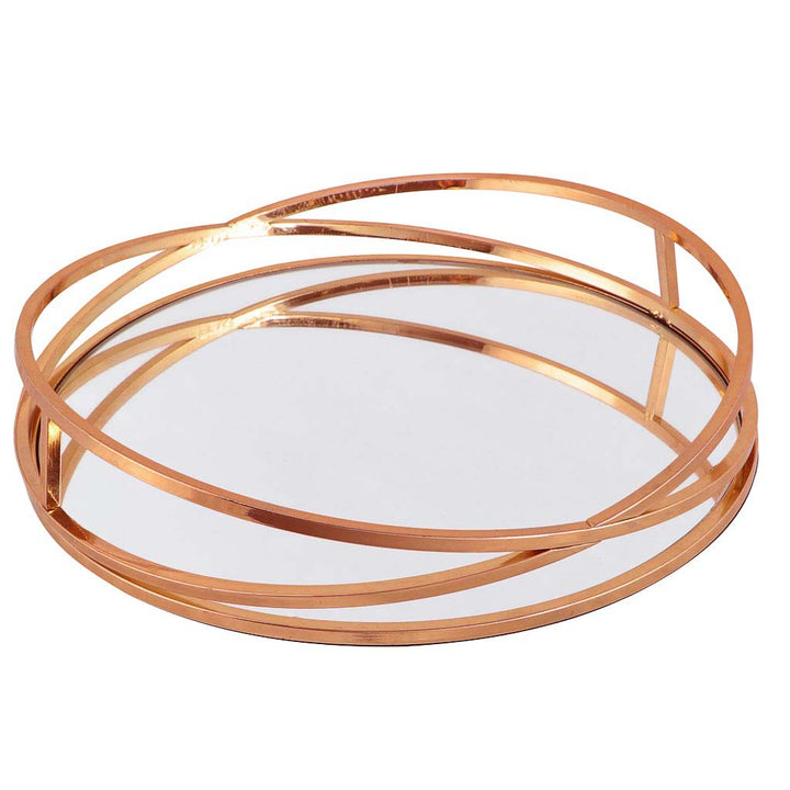 Charleton Soft Gold Mirrored Accessories Tray