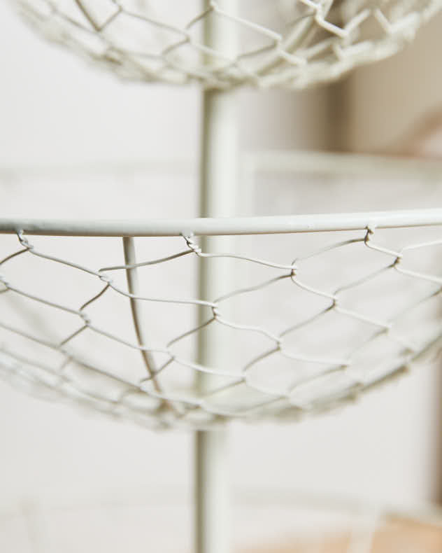 Country Cream Vegetable Rack