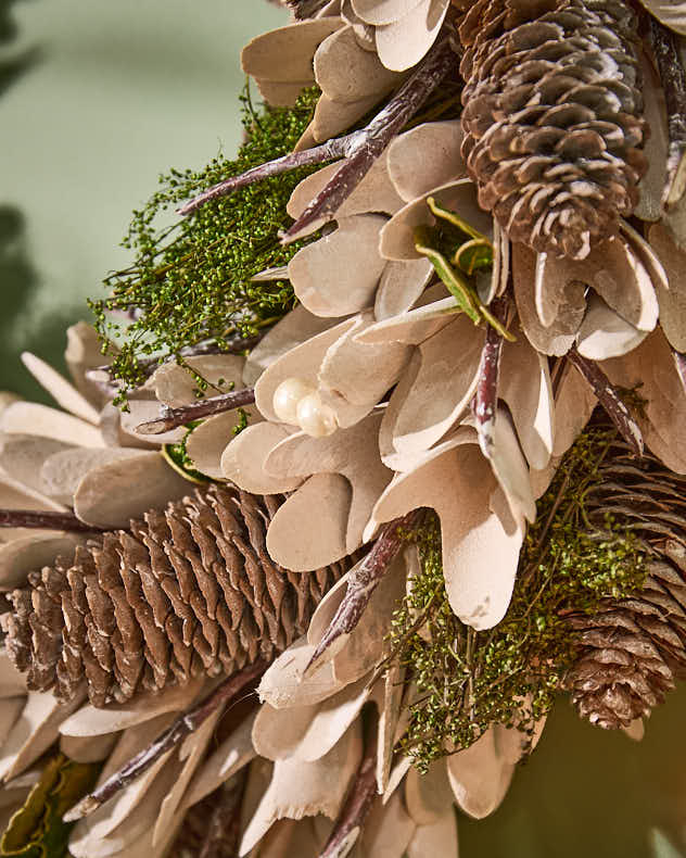 Islington Natural Indoor Wreath 40cm