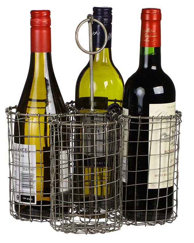 Wine Bottle Holder Gift Basket