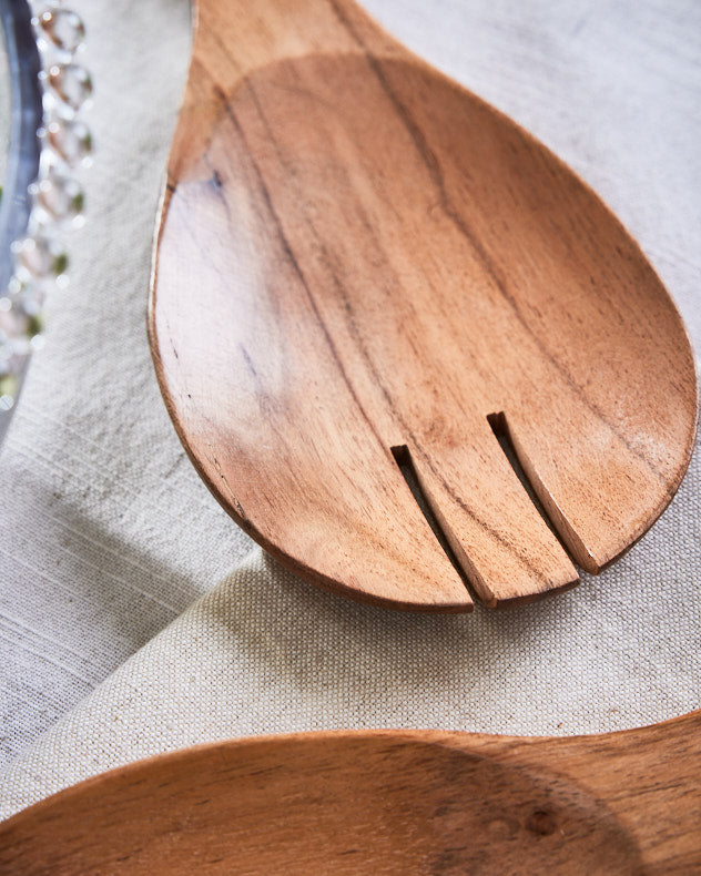 Acacia Wood Salad Servers