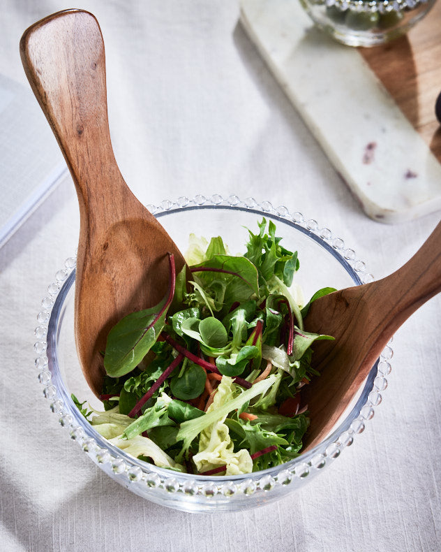 Acacia Wood Salad Servers
