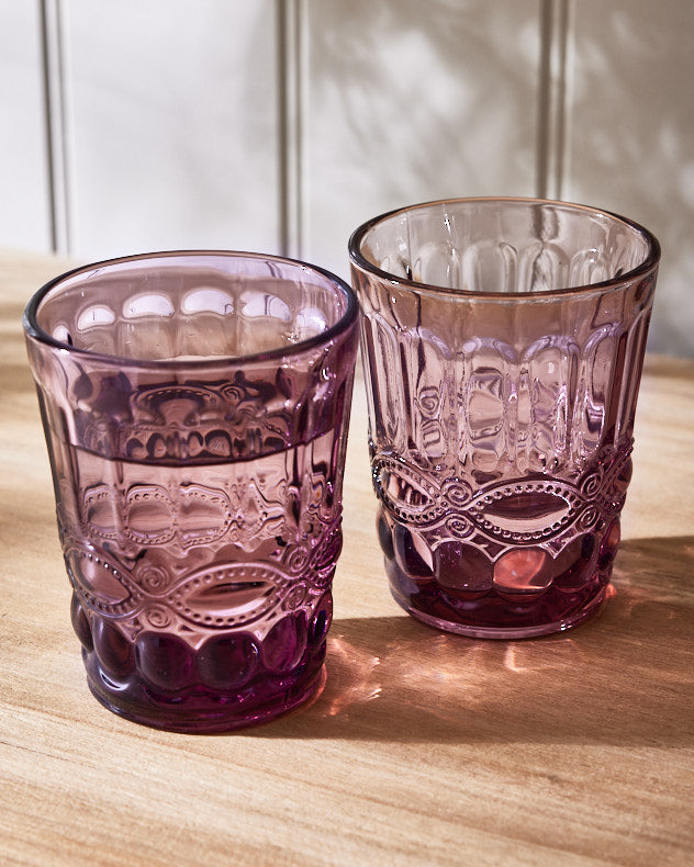 2 Aurielle Pink Tumblers
