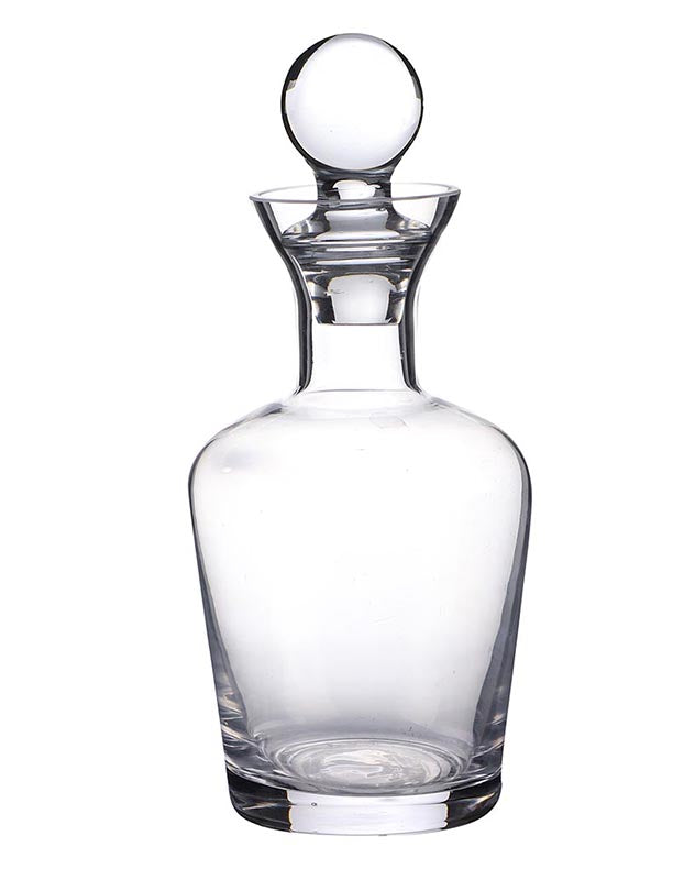 Luxury Curved Glass Decanter