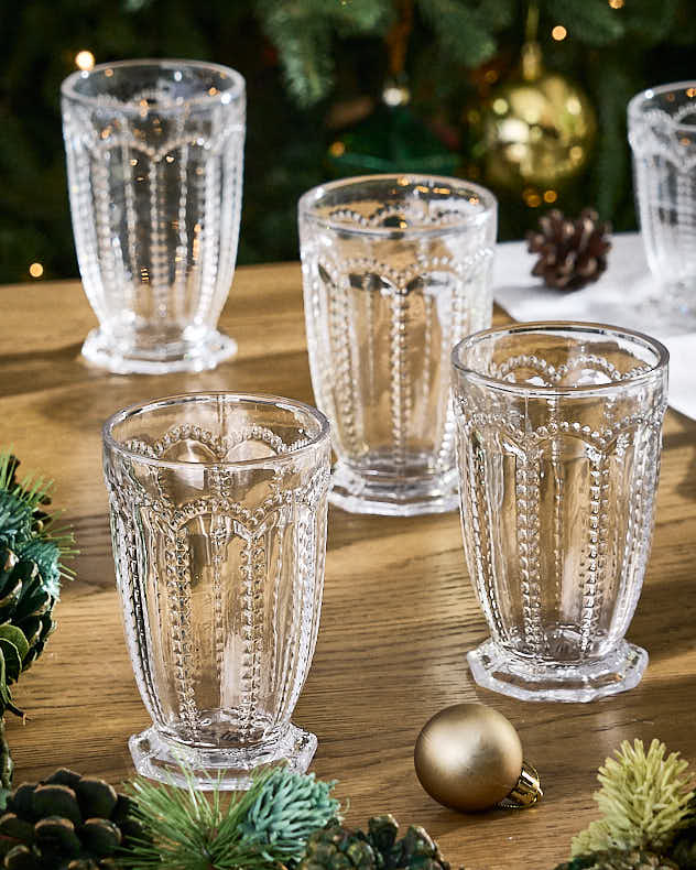 Bella Perle Clear Tall Tumbler