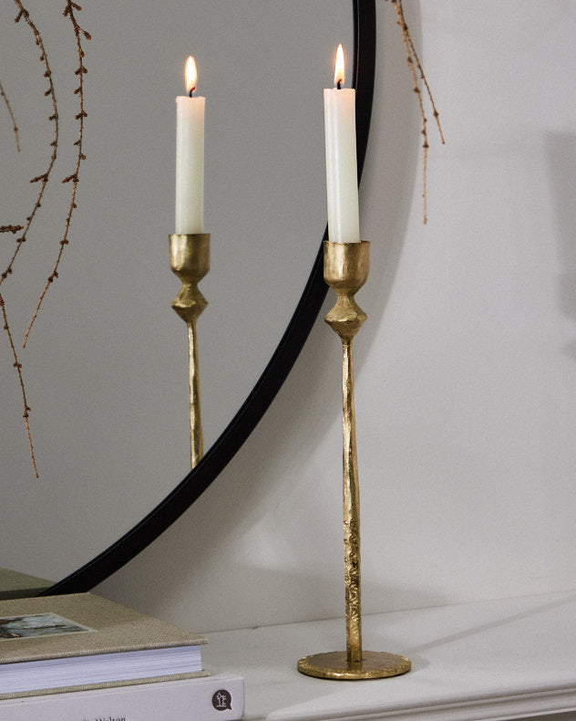Tall Gold Candle Stick