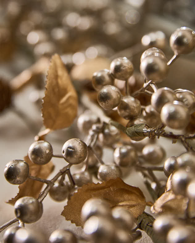 Clermont Champagne Christmas Garland 1.5m