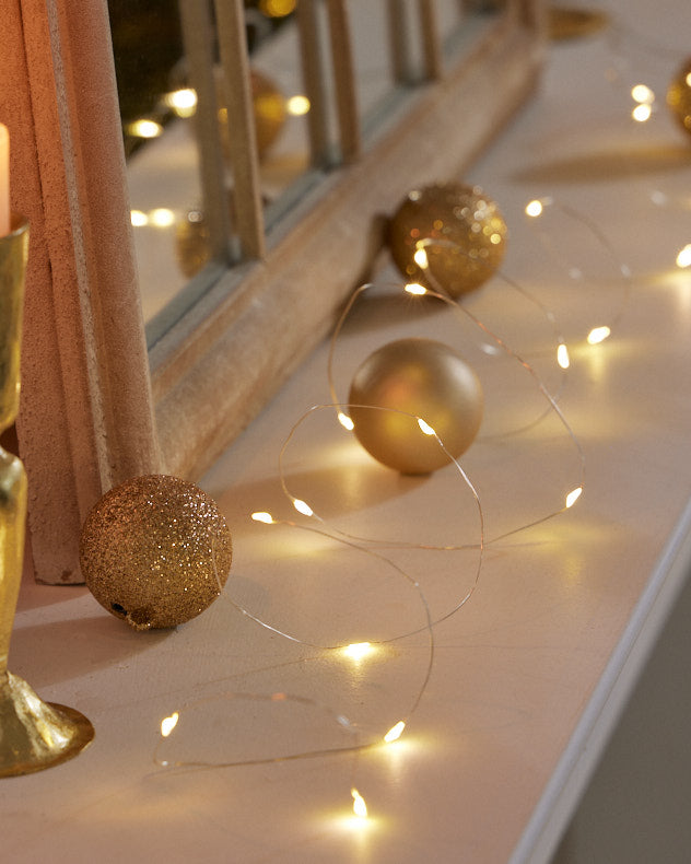 Copper String Lights 30cm