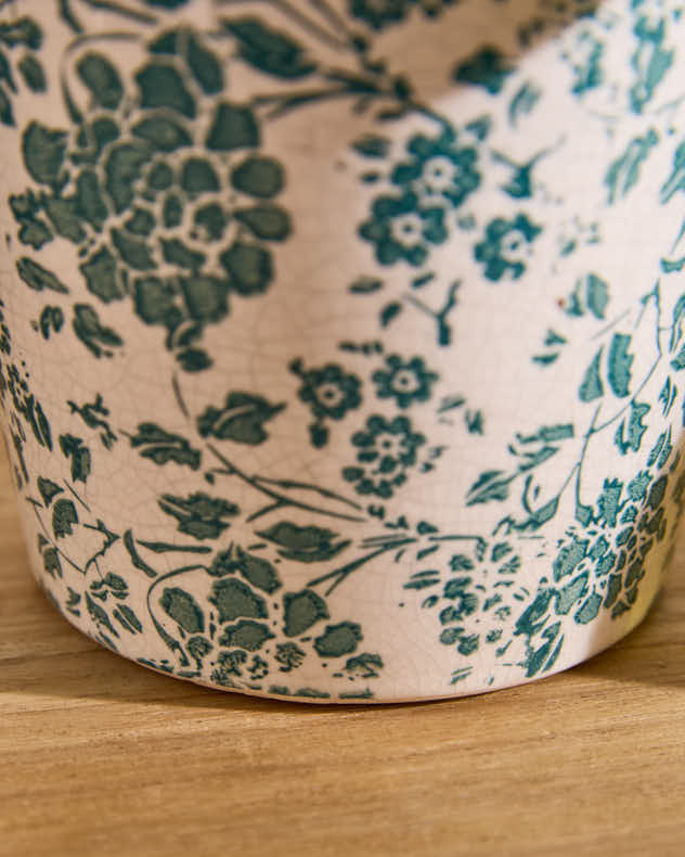 Set of 2 Green Meadow Planters