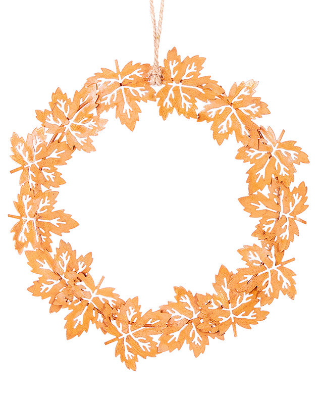 Gold Allie Garden Wreath Ornament