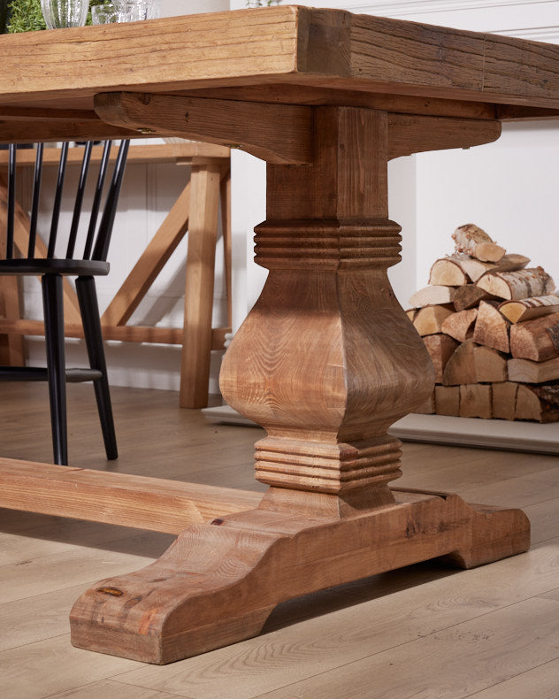 Reclaimed Elm Refectory Dining Table