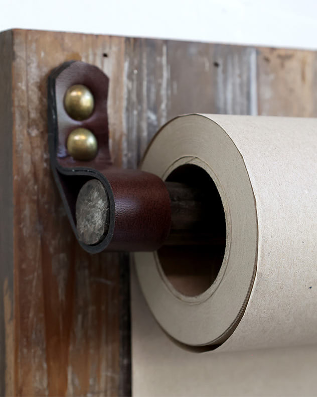 Panneau d'affichage de cuisine en bois recyclé