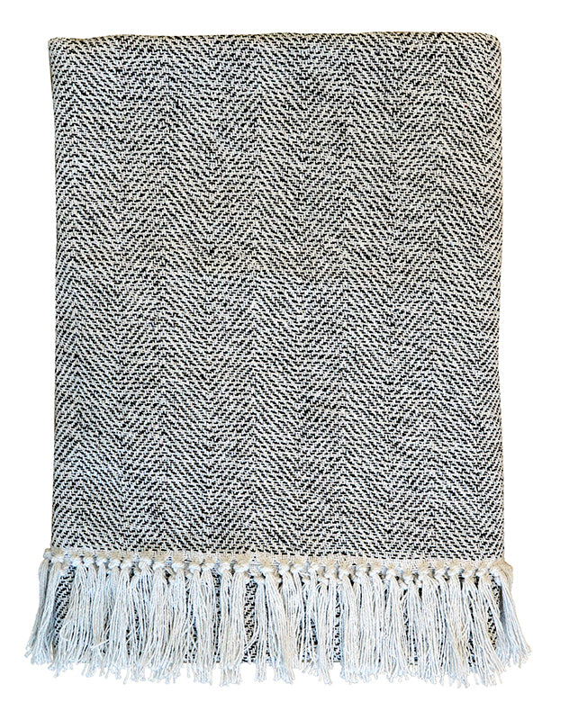 Ansdell Throw Blanket with Tassels