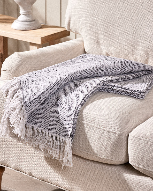 Ansdell Throw Blanket with Tassels