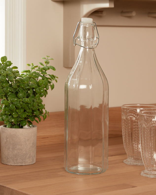 Traditional Glass Bottle with Stopper