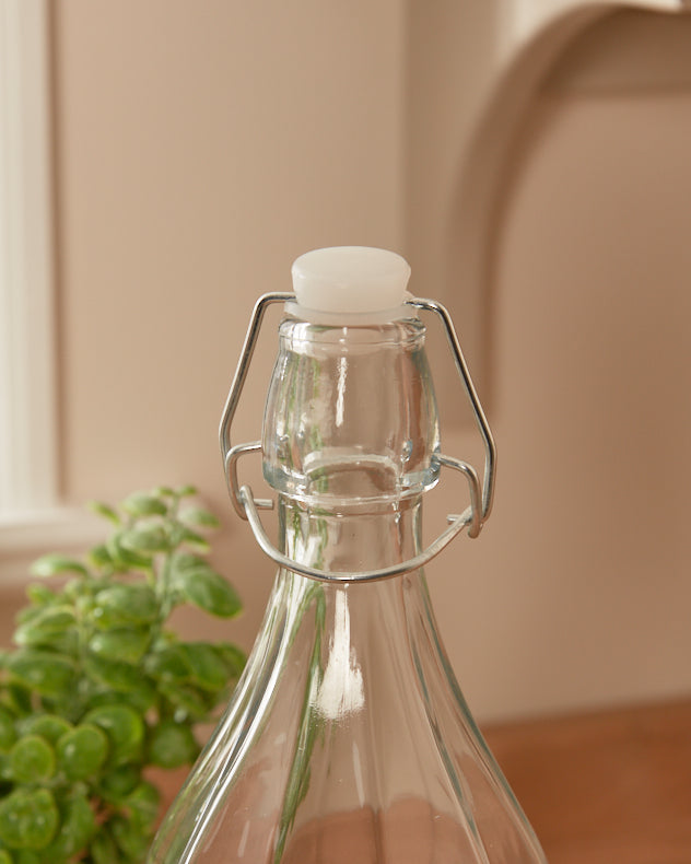 Traditional Glass Bottle with Stopper