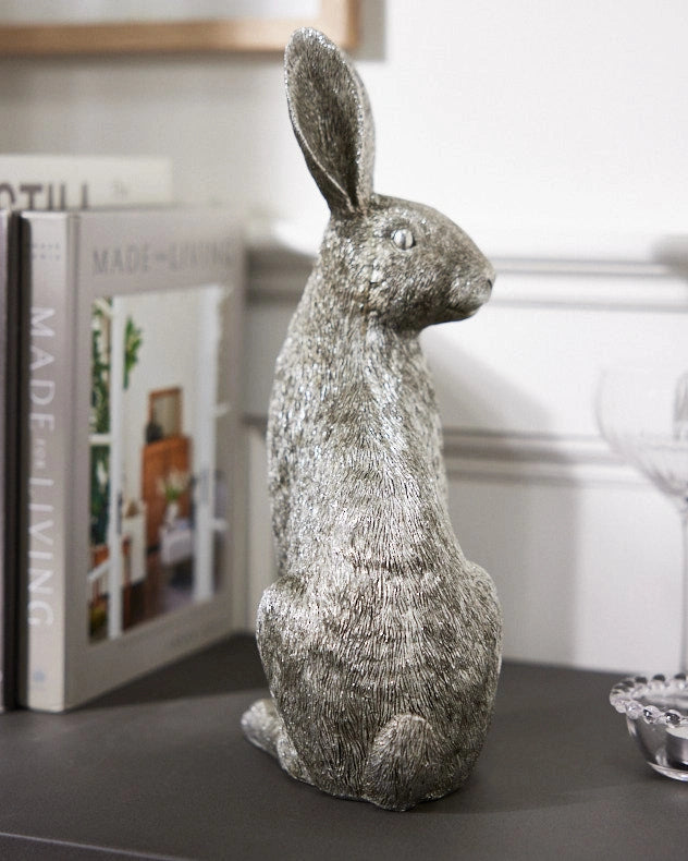 Silver Easter Bunny