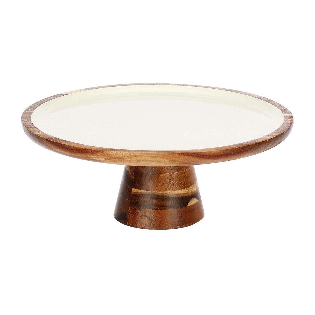 Fika Wooden Cake Stand