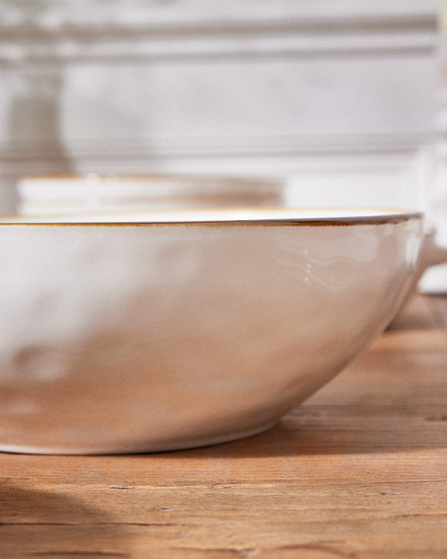 Petra Ceramic Serving Bowl