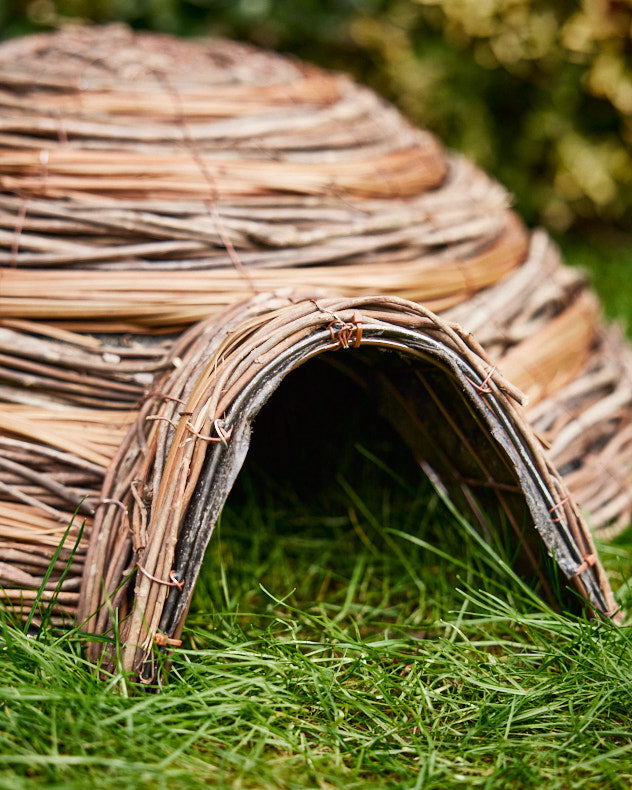 Wicker Hut Hedgehog House