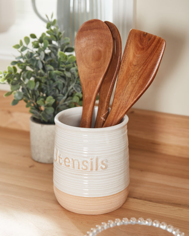 Pot à ustensiles rustique Sorrento