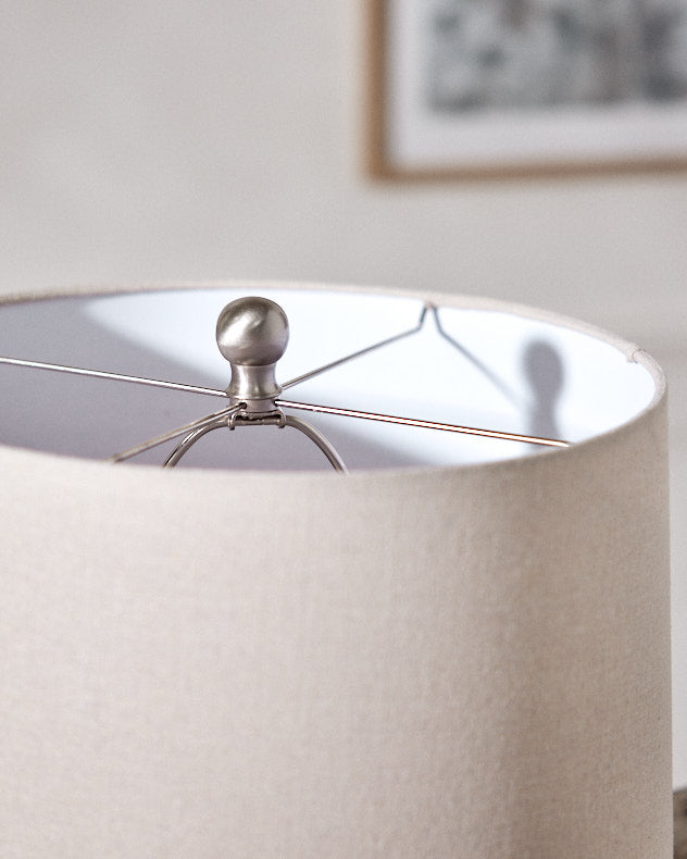 Rocamadour Textured Table Lamp Top View