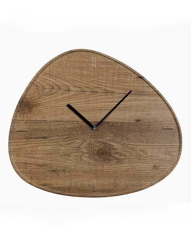 Azamara Wooden Teardrop Wall Clock