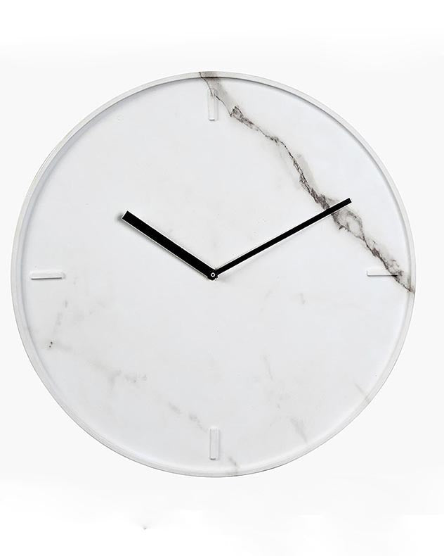 Ventura Marble Effect Wall Clock