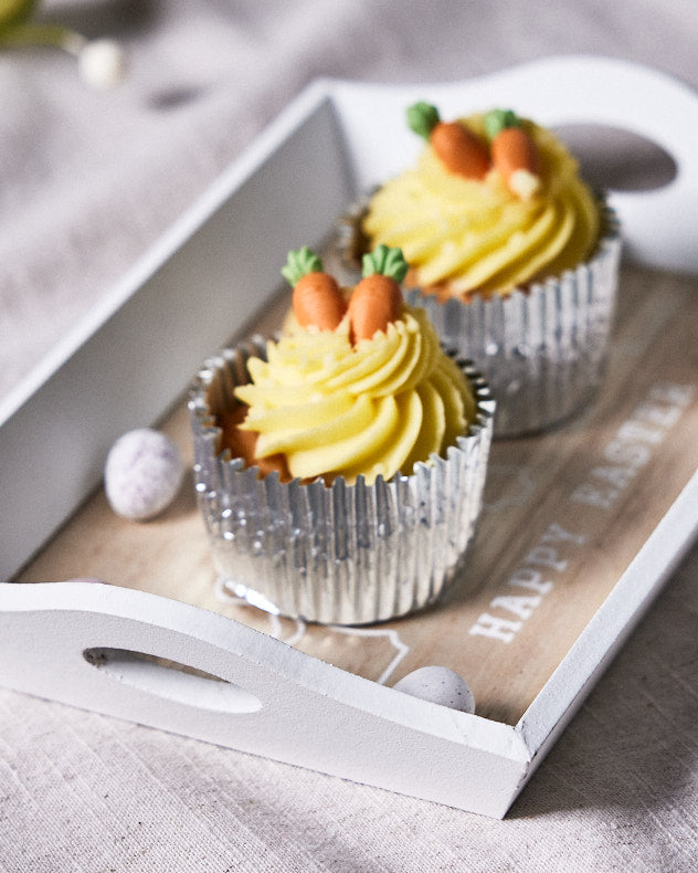 Wooden Happy Easter Tray