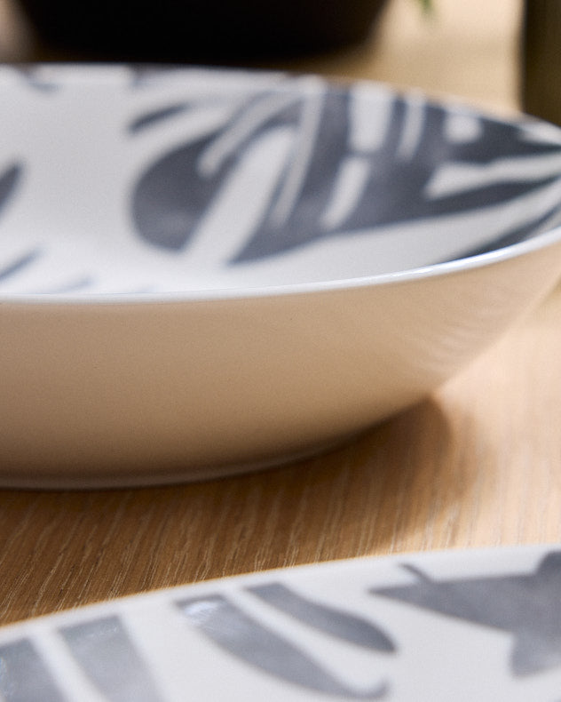 Aruba 18 Piece Botanical Dinner Service