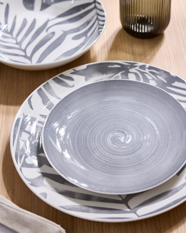 Aruba 18 Piece Botanical Dinner Service