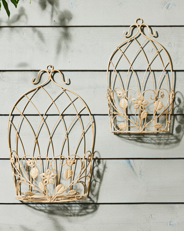 Set of 2 Arched Wall Planters