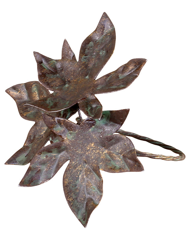 Bronze Leaves Napkin Ring