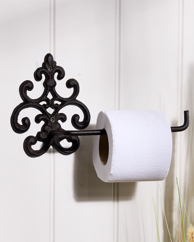 Clermont Brown Iron Toilet Roll Holder