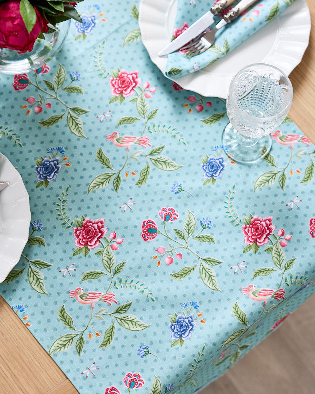 Cordelia Floral Cotton Table Runner