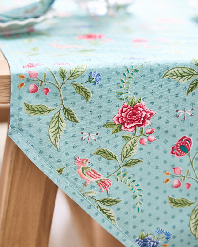 Cordelia Floral Cotton Table Runner