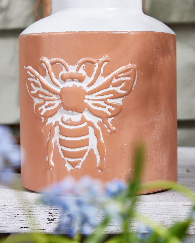 Bee Terracotta Style Churn