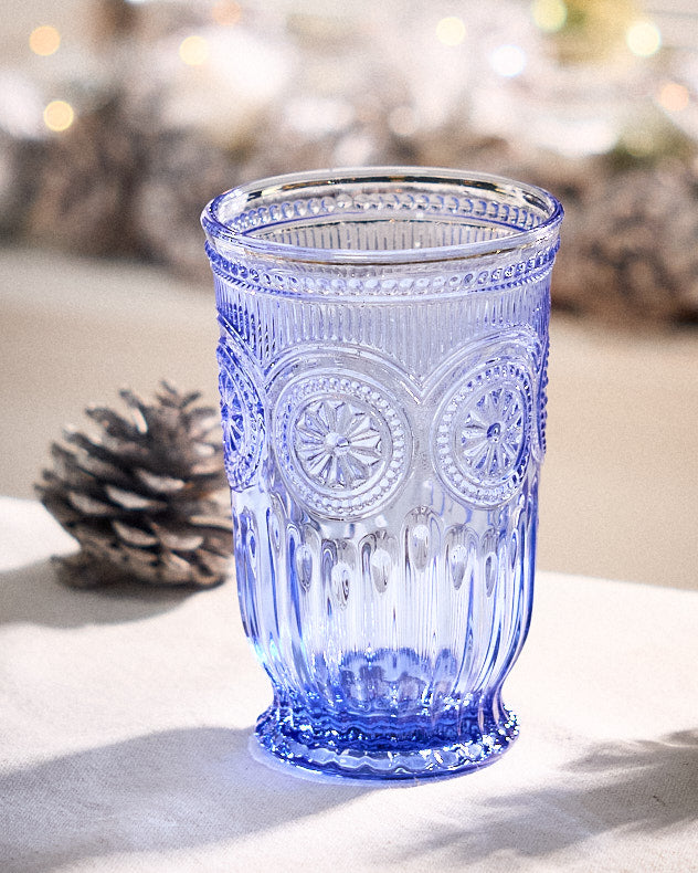 Zamora Blue Highball Tumbler