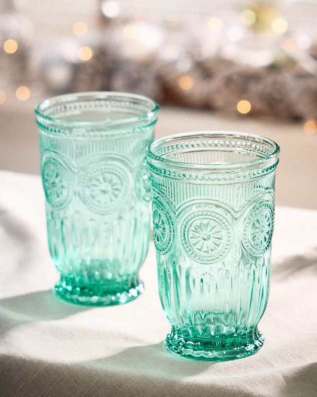 Zamora Turquoise Highball Tumbler
