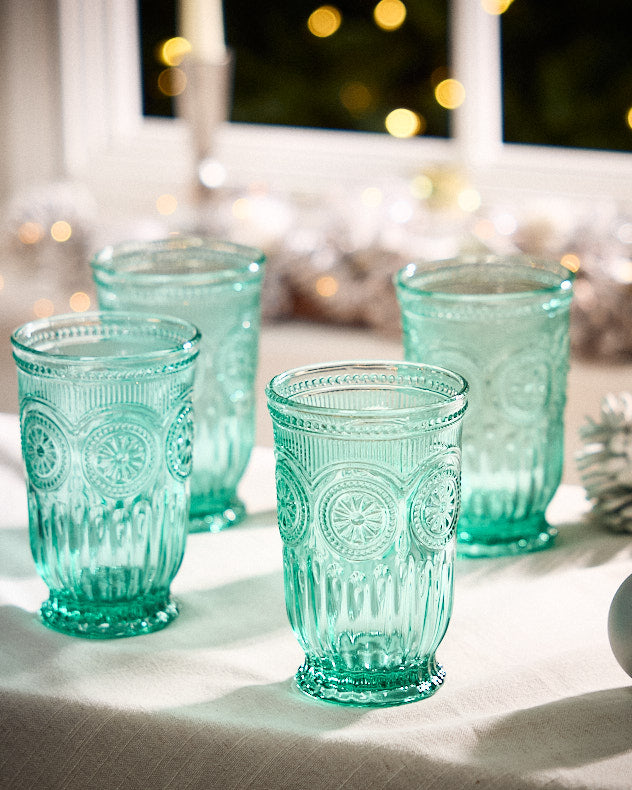 Zamora Turquoise Highball Tumbler