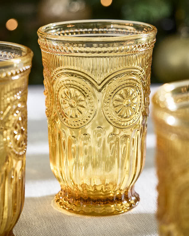 Zamora Amber Highball Tumbler